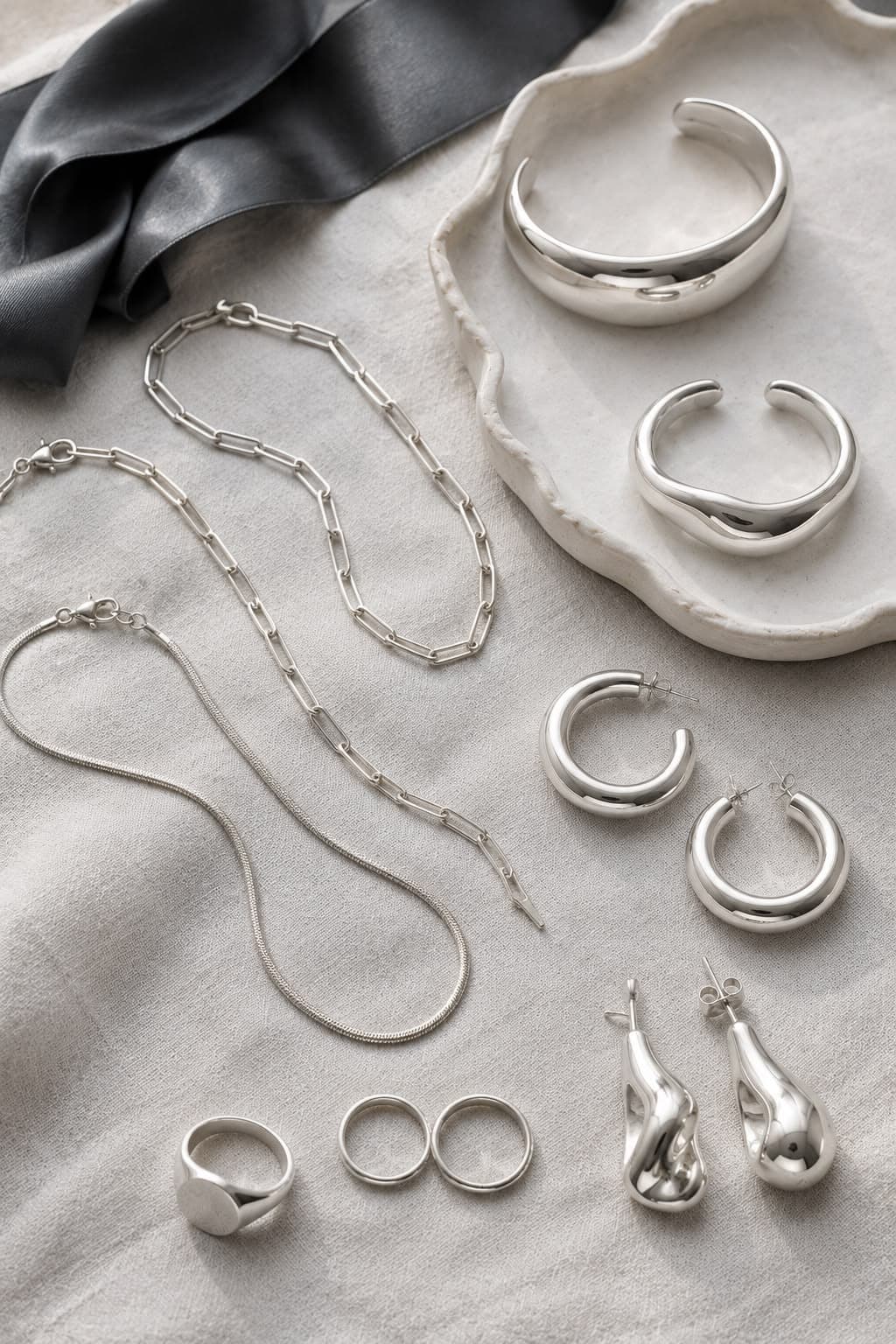 How to care for silver jewellery so it shines longer