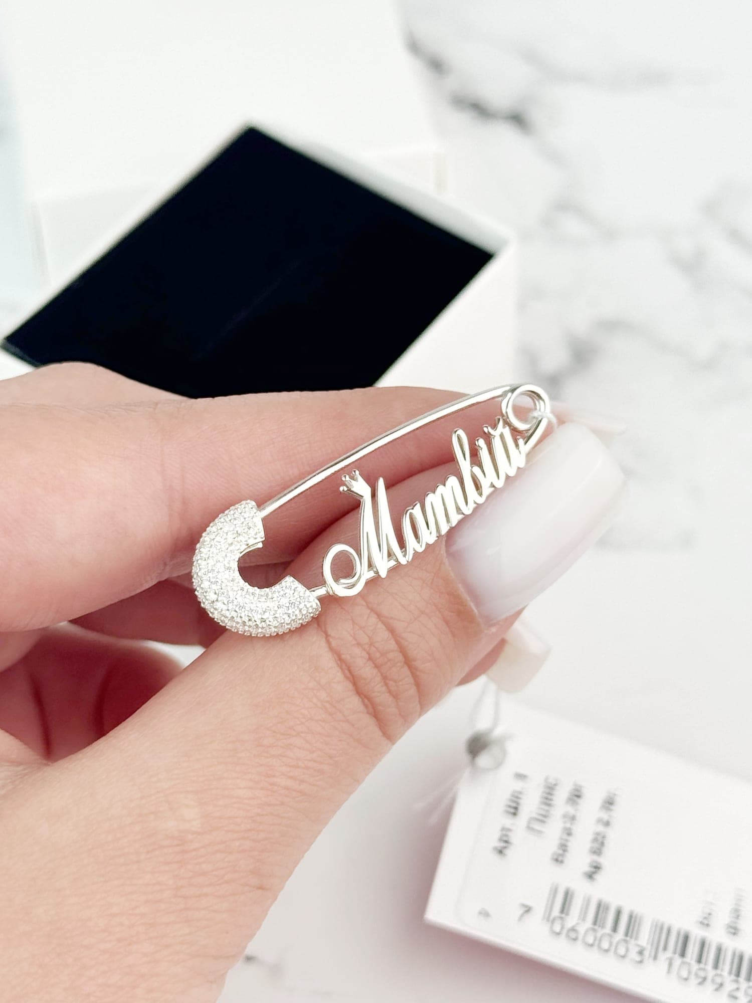 Silver hairpin “Матвій”